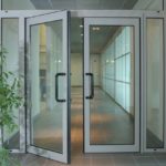 Алюминиевая дверь 700×2000 мм. GFTD9205